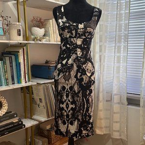 Cavalli Printed Cocktail Dress